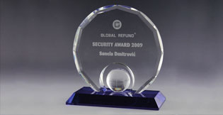Global Refund Security Award 2009
