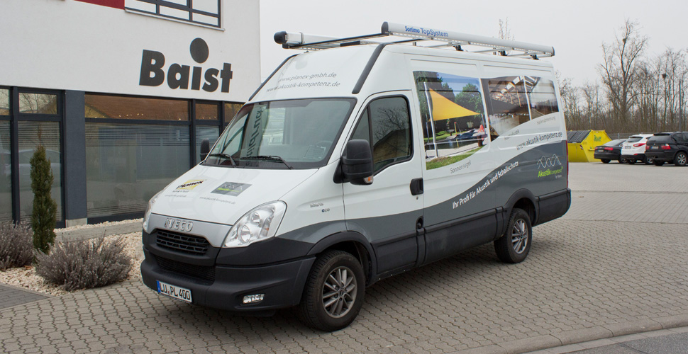 Planex Technik in Textil GmbH Fahrzeugbeschriftung