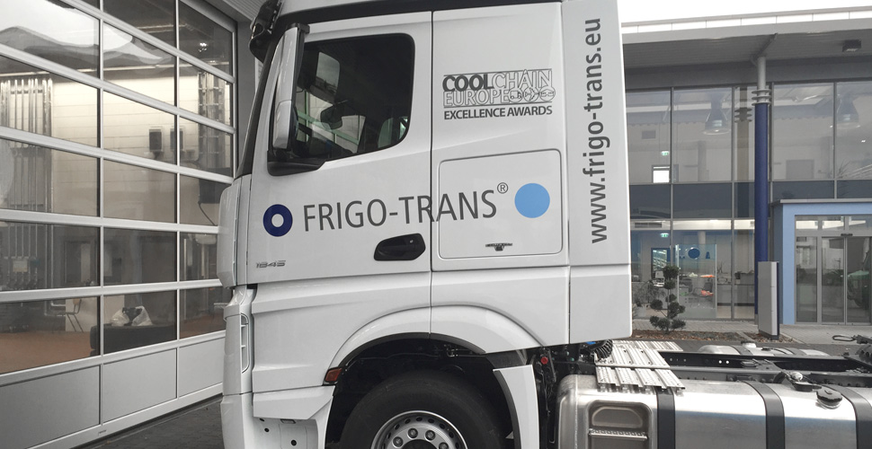 Fahrzeugbeschriftung Frigo-Trans GmbH