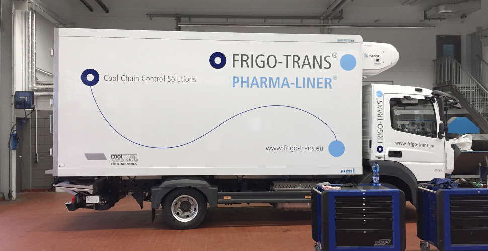 Fahrzeugbeschriftung Frigo-Trans GmbH