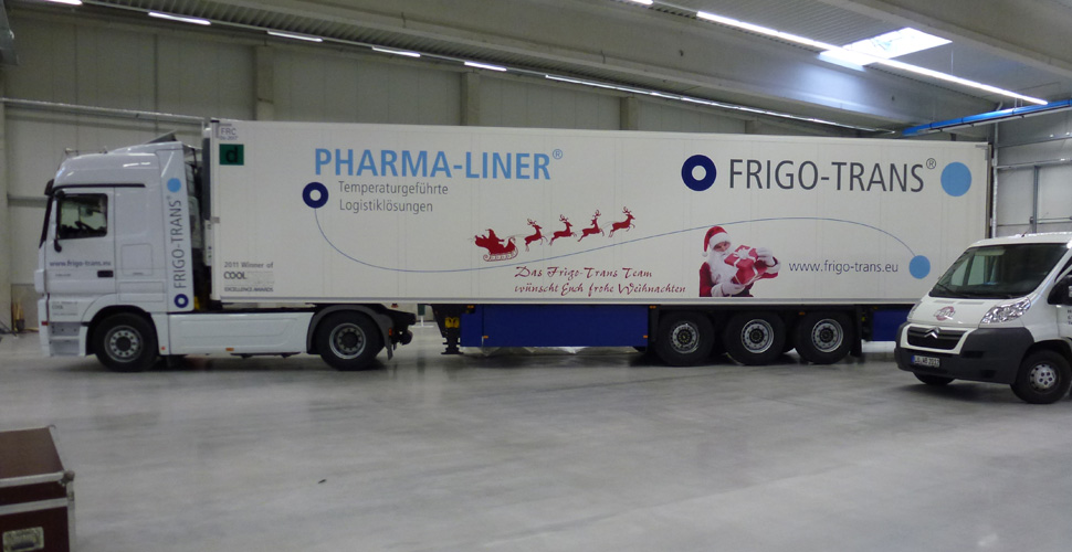 Fahrzeugbeschriftung Frigo-Trans GmbH