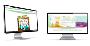 PhysioCenter Mannheim, Petra von Strachwitz Website Gestaltung